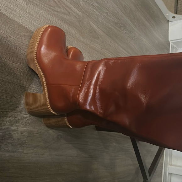 Brand new Jeffrey Campbell boots, never worn. There is a minor flaw pictured. - Picture 2 of 8